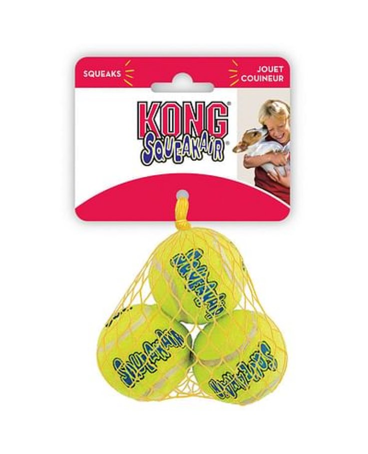 Kong Squeakair Tennis Balls Xs 3 Pezzi