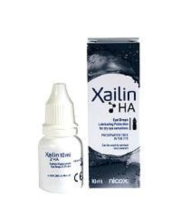 Xailin Hydrate Gocce Oculari Ipromellosa 0,3% Flacone Multidose 10 Ml