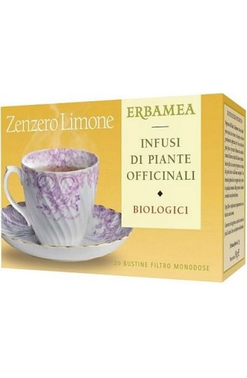 Erbamea Infuso Zenzero/Limone 20 Bustine