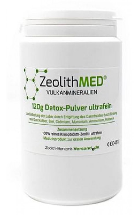 Zeolite Med Detox Polvere 120 G