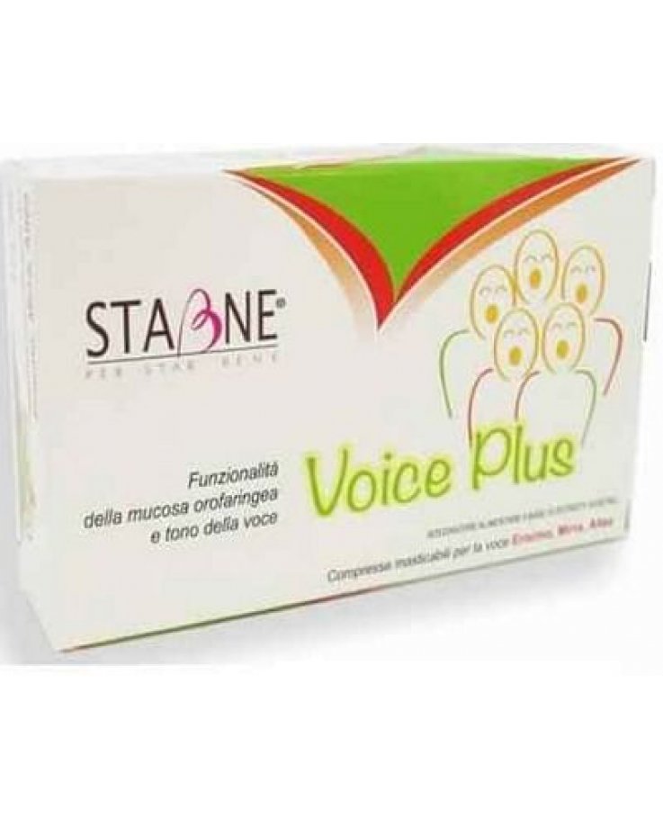 Stabne Voice Plus Integratore Benessere Voce 30 Compresse