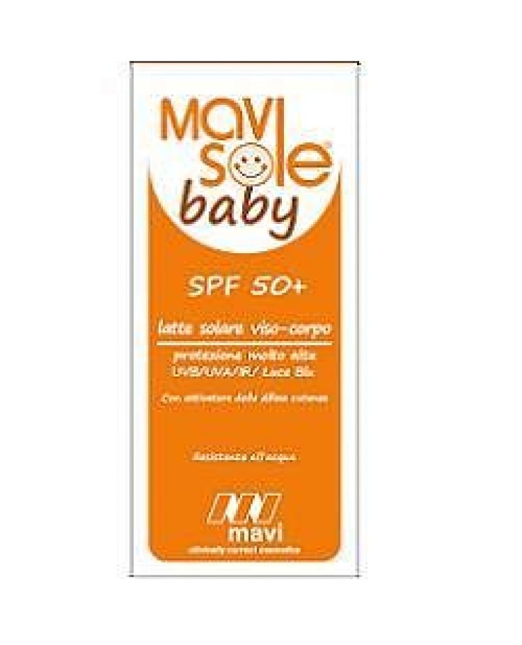 Mavisole Baby Spf 50+ Latte Solare Viso/Corpo 150 Ml