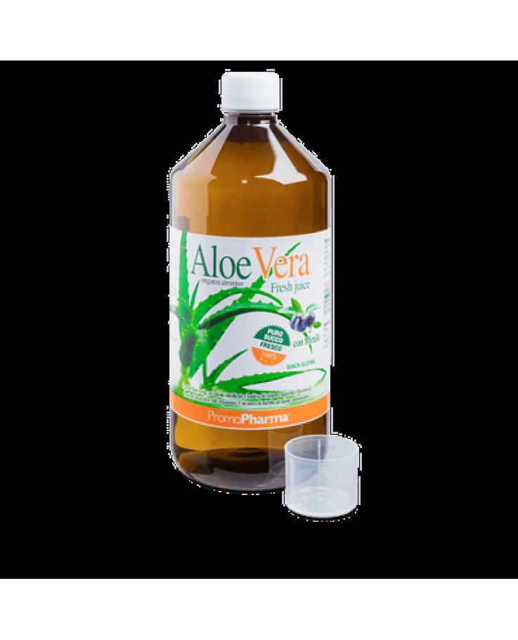 Aloe Vera Succo Fresco 100% + Mirtillo 1 Lt