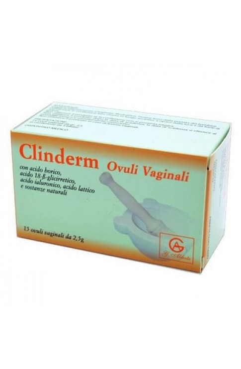 Clinderm 15 Ovuli Vaginali 2,5 G