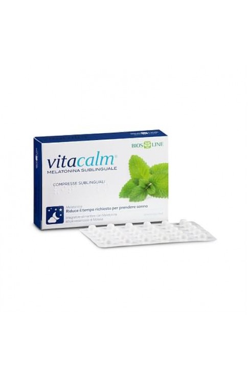Vitacalm Melatotina 120 Compresse Sublinguali