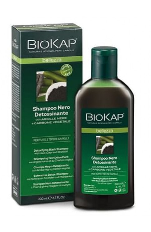 Biokap Shampoo Nero Detossinante 200 Ml