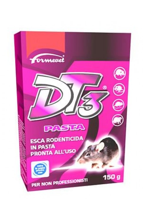 Dt3 Pasta Esca Rodenticida Pronta All'uso 150 G