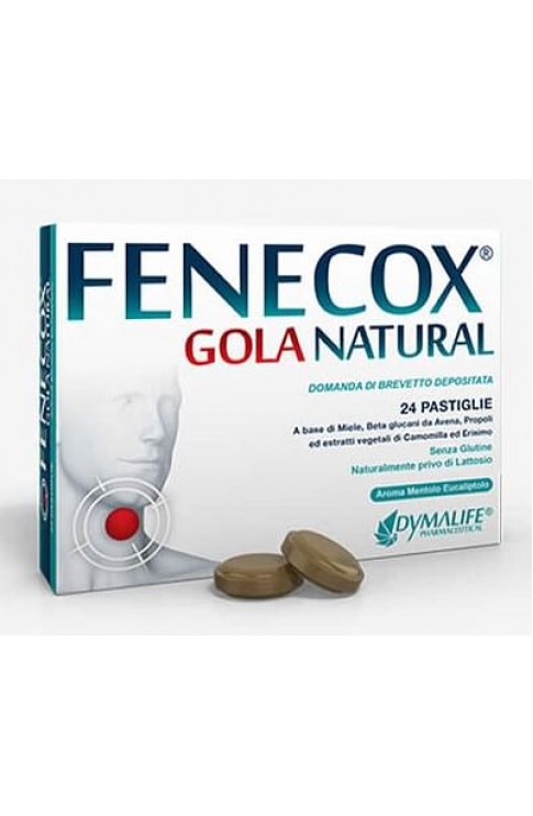 Fenecox Gola Natural Mentolo Eucalipto 36 Pastiglie