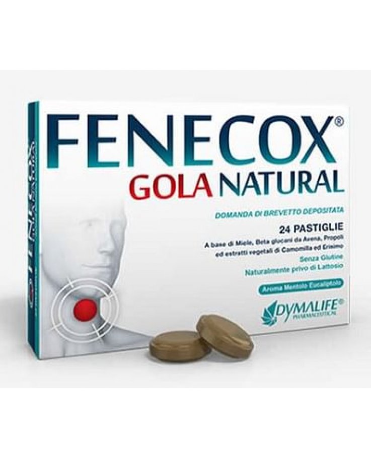 Fenecox Gola Natural Mentolo Eucalipto 36 Pastiglie