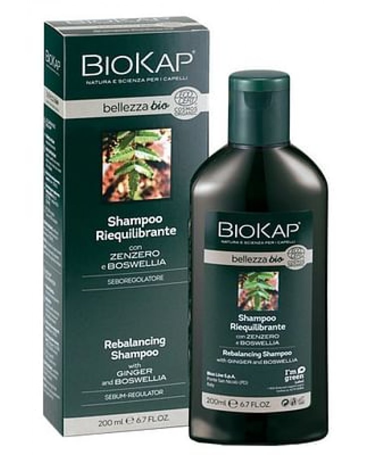 Biokap Bellezza Bio Shampoo Riequilibrante Cosmos Ecocert 200 Ml