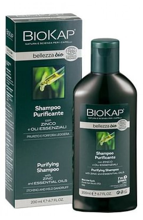 Biokap Bellezza Bio Shampoo Purificante Cosmos Ecocert 200 Ml