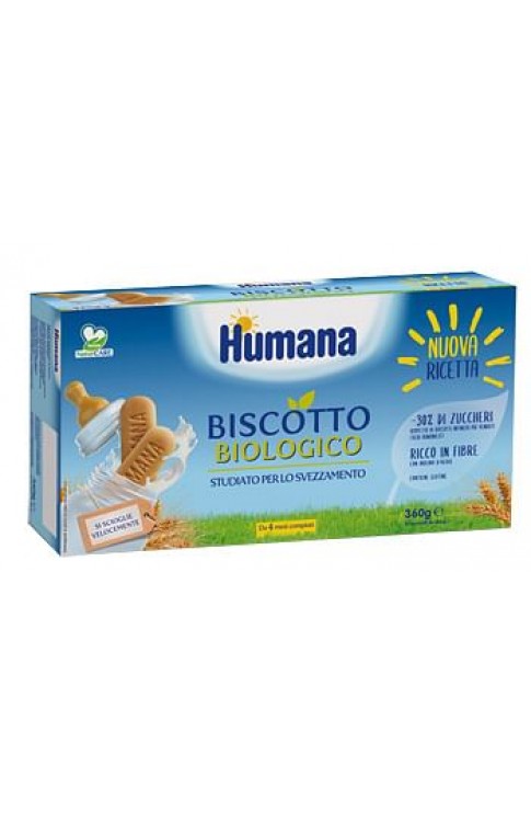 Humana Biscotto Baby Bio 2 Sacchetti Da 180 G