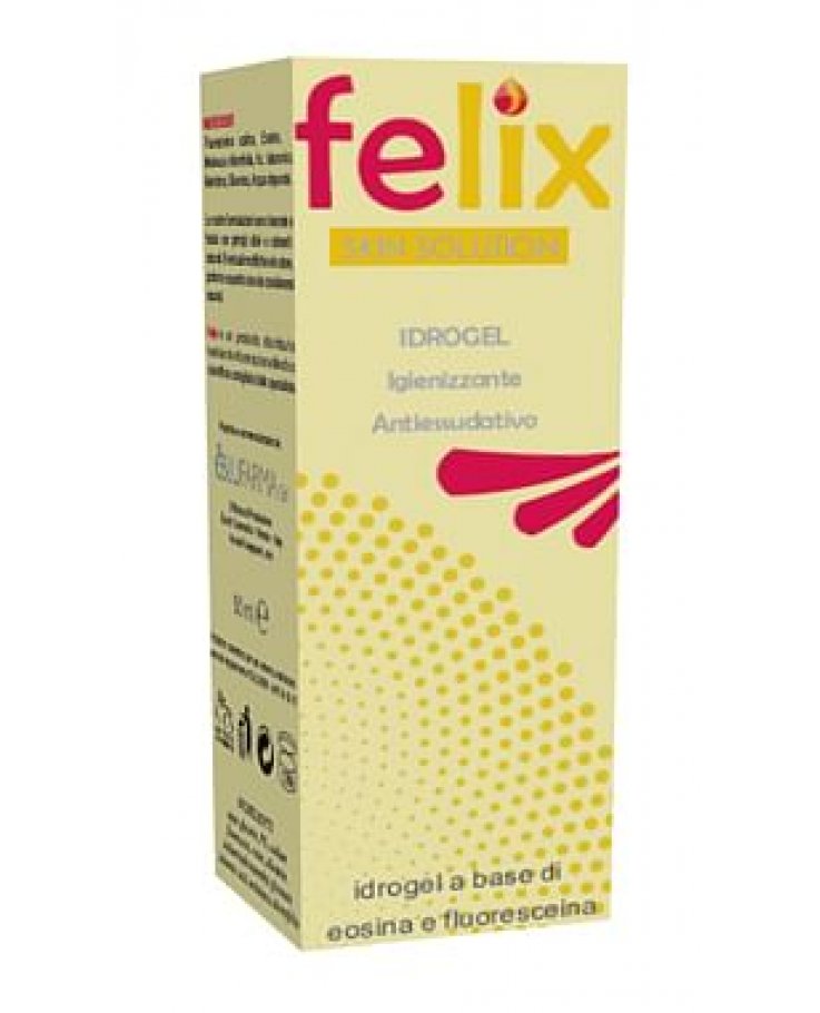 Felix Skin Solution Idrogel Igienizzante Antiessudativo Eosina E Fluoresceina 50 Ml