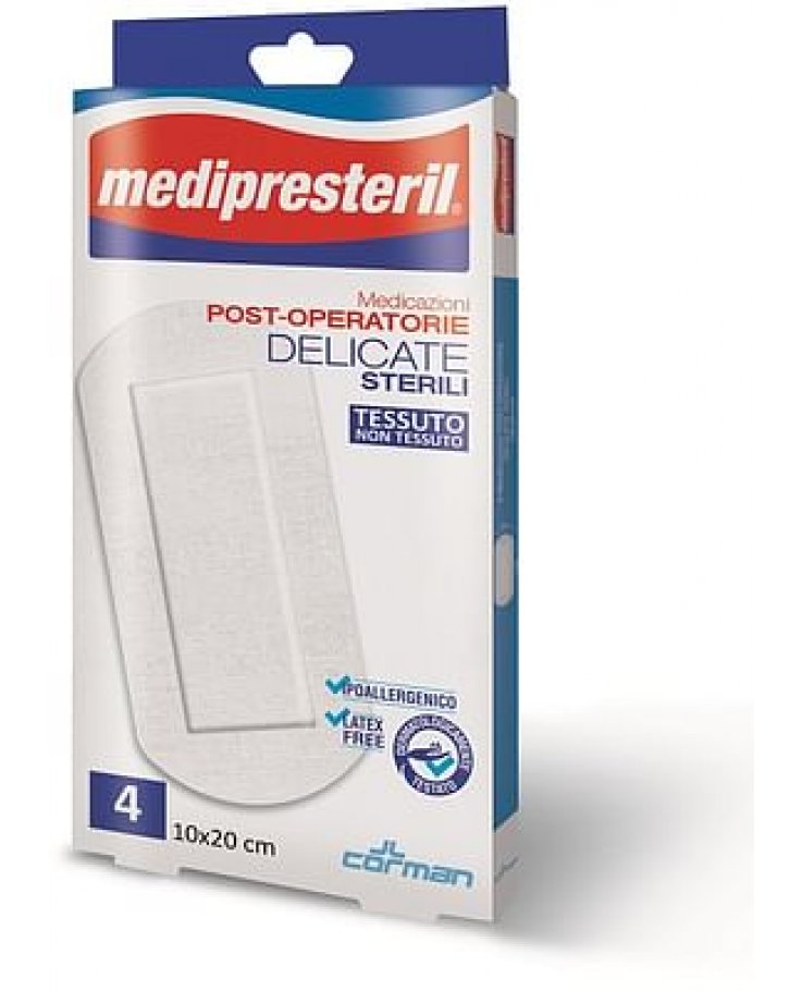 Medipresteril Medicazioni Post Operatorie Delicate 10 X 20 4 Pezzi