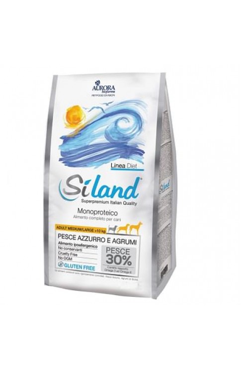 Siland Diet Adult Medium/Large Pesce Monoproteico Crocchette3 Kg