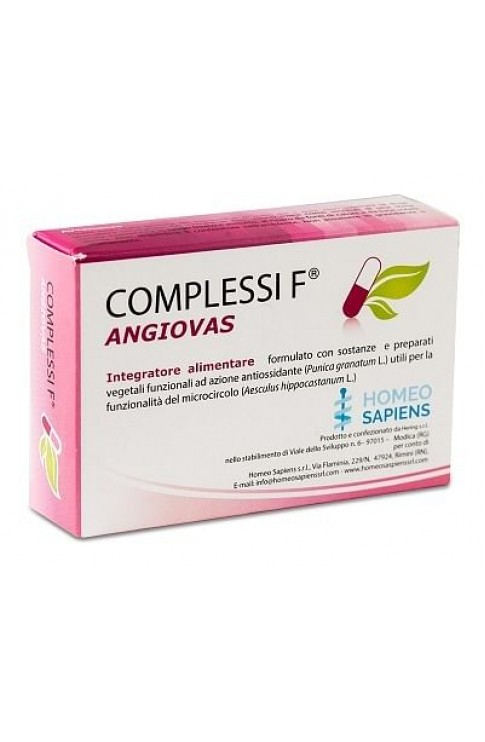 Complessi F Angiovas 30 Compresse