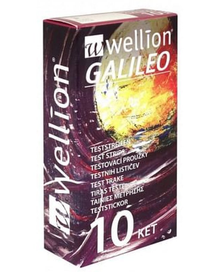 Wellion Galileo Strips 10 Ketonemia