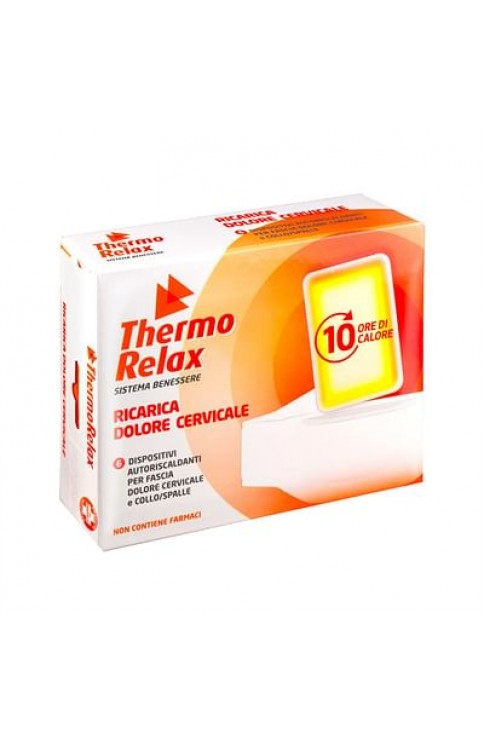 Thermorelax Ricarica Per Fascia Cervicale/Collo E Spalle 6 Pezzi