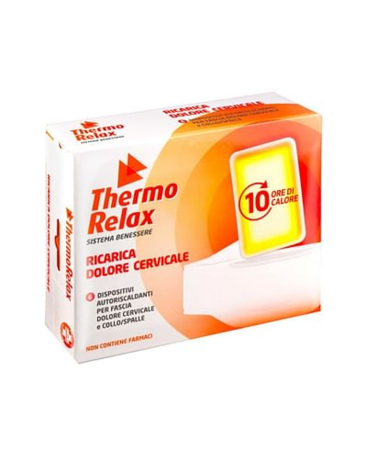 Thermorelax Ricarica Per Fascia Cervicale/Collo E Spalle 6 Pezzi