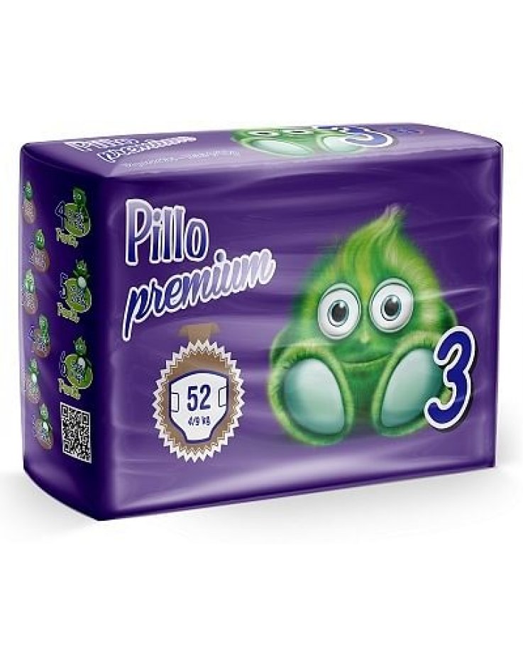 Pannolino Pillo Premium Dryway Midi 52 Pezzi
