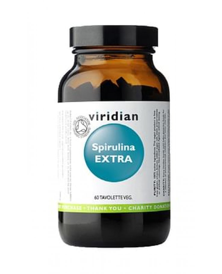 Viridian Spirulina Extra 60tav