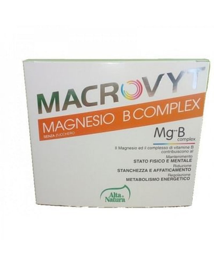 Macrovyt Magnesio B Complex 18 Bustine