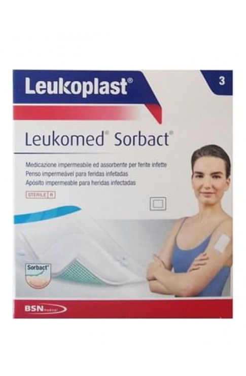 Leukomed Sorbact Medicazione 5x7,2 Cm 5 Pezzi