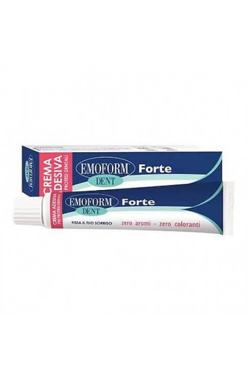 Crema Adesiva Emoform Dent Forte Per Protesi Dentali 70 G