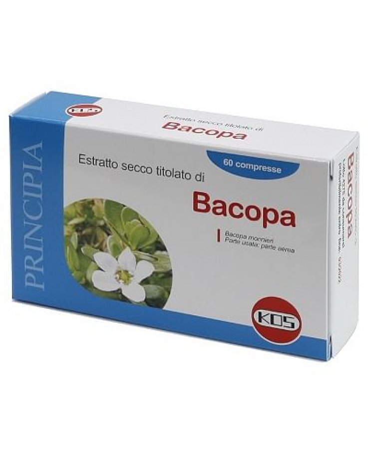 Bacopa Monnieri Estratto Secco 60 Compresse