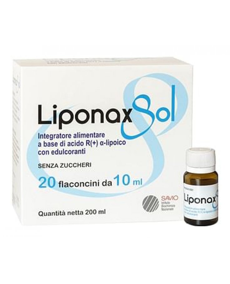 Liponax Soluzione 20 Flaconcini 10 Ml