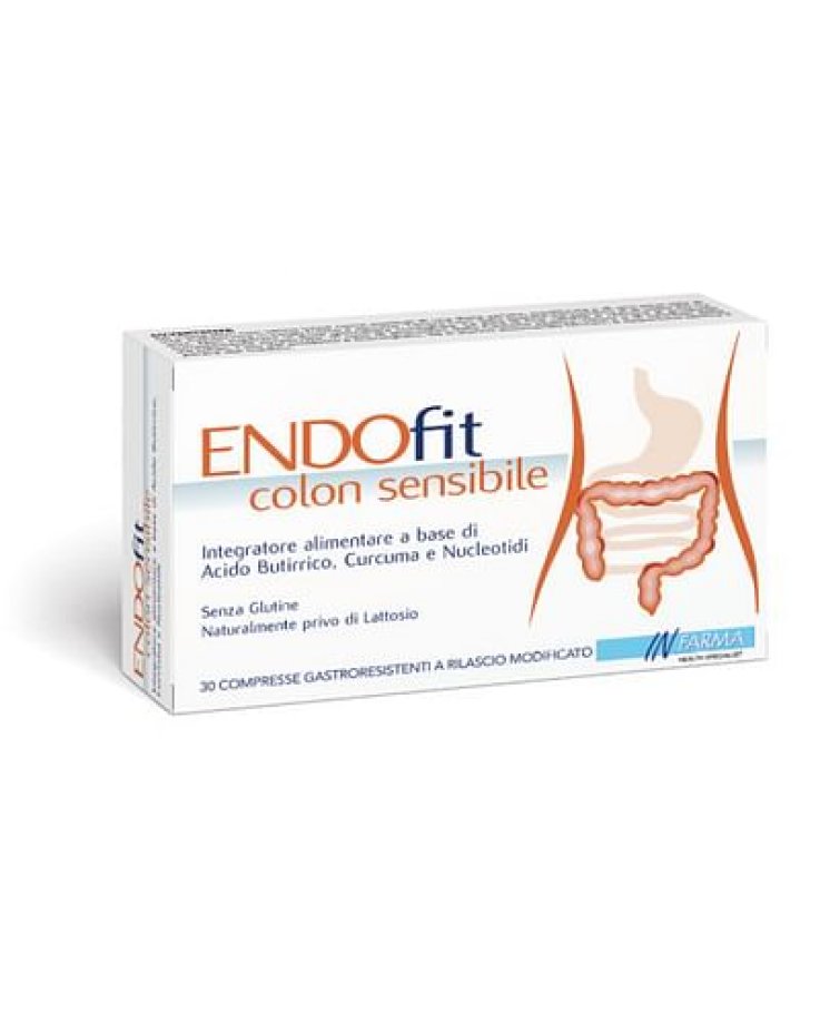 Endofit Colon Sensibile 2 Blister Da 15 Compresse Gastroresistenti A Rilascio Modificato