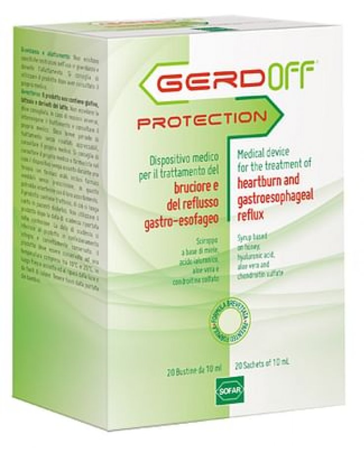 Gerdoff Protection Sciroppo 20 Buste 10ml