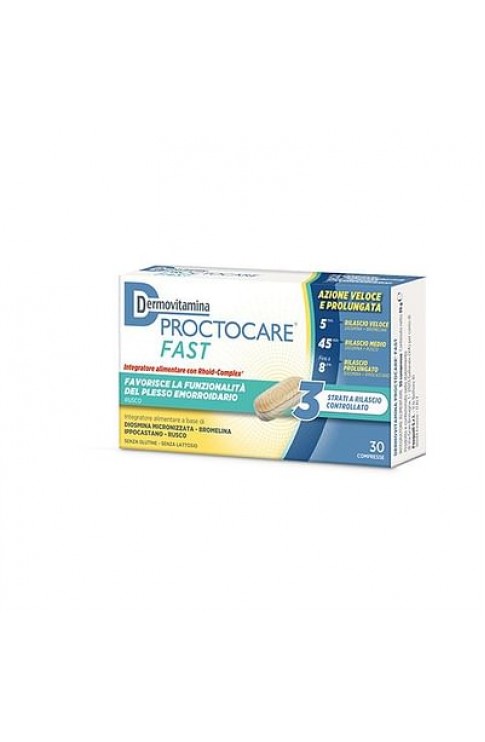 Dermovitamina Proctocare Fast 30 Compresse