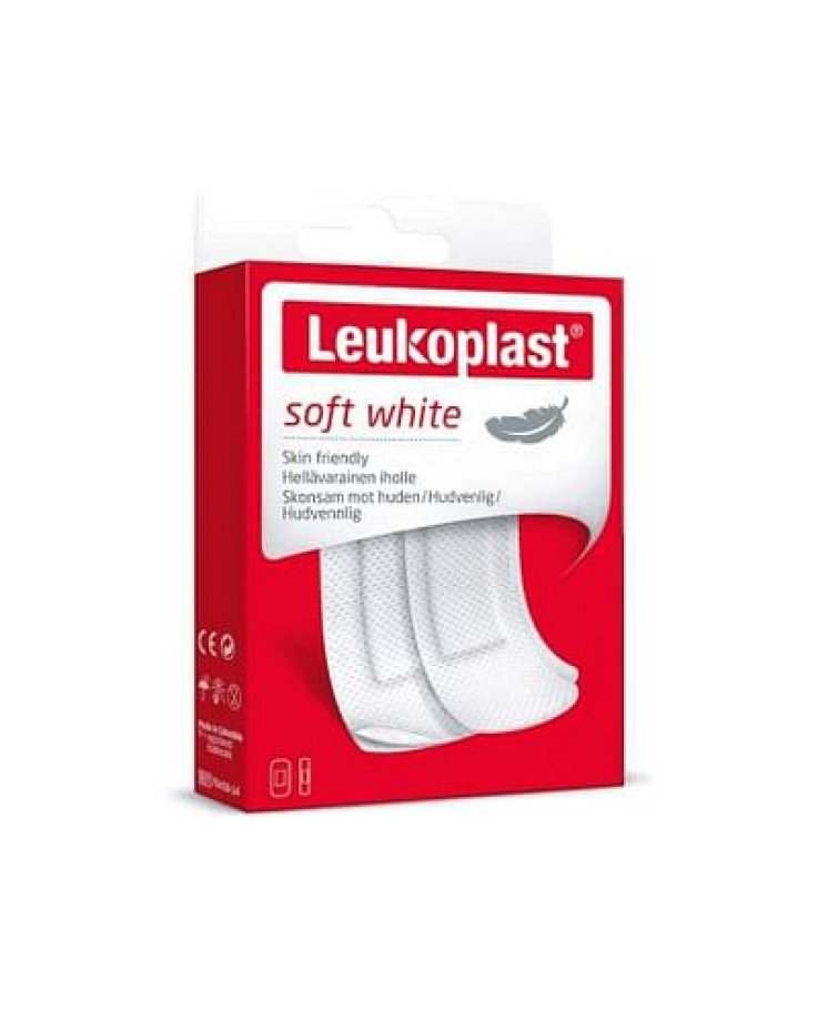 Leukoplast Soft White 72 X 19 Cm 20 Pezzi