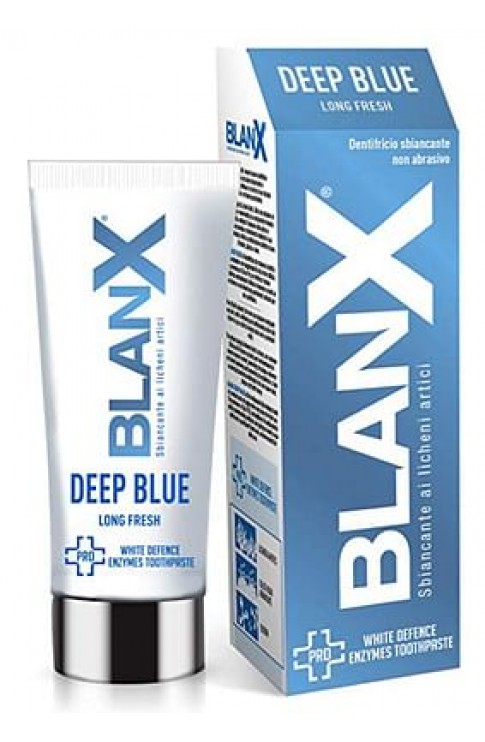 Blanx Deep Blue Dentifricio Sbiancante Non Abrasivo 75 Ml