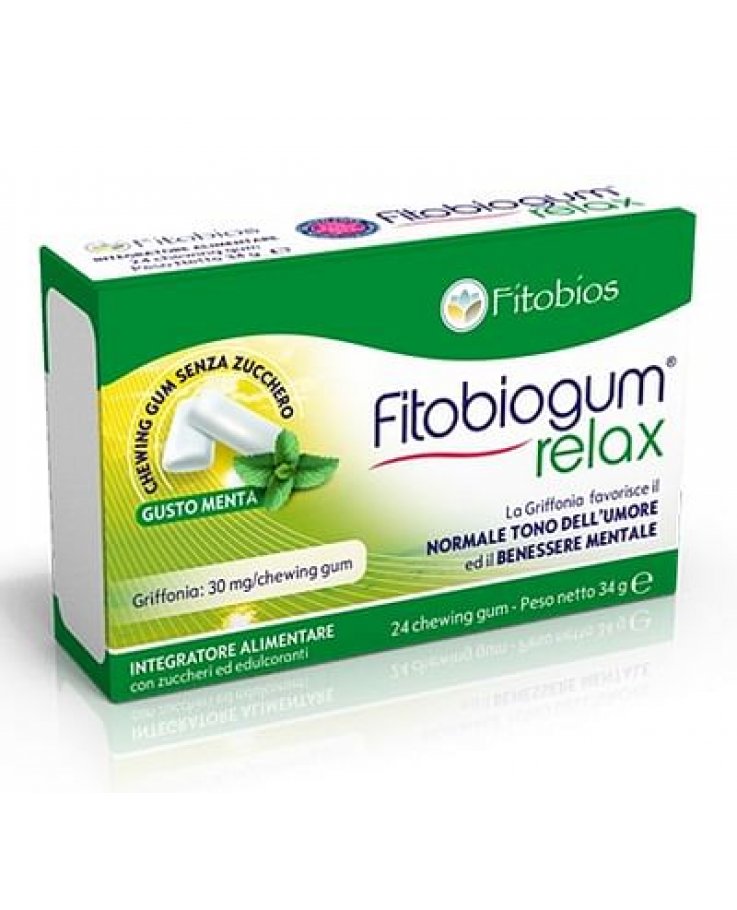 Fitobiogum Relax 24 Chewing Gum