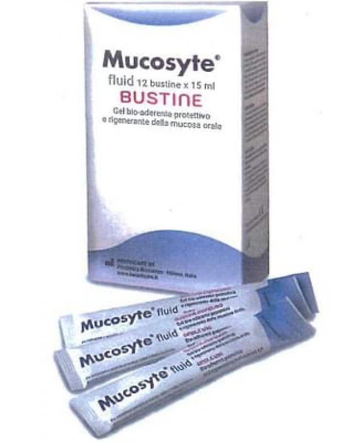 Mucosyte Fluid Soluzione Concentrata 12 Bustine 15 Ml