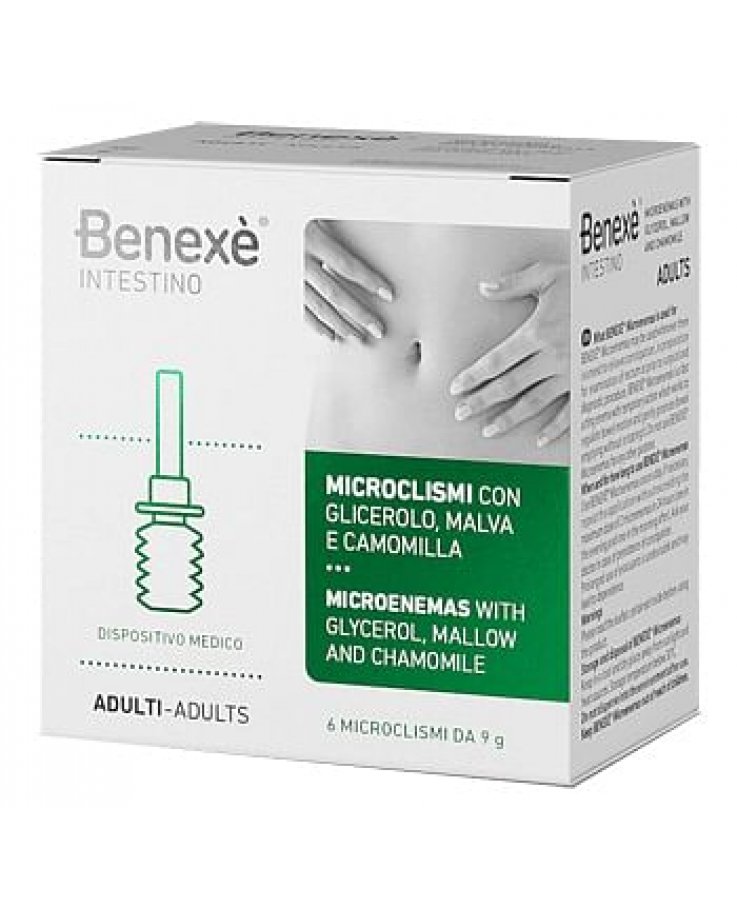 Benexe' Microclismi Adulti 6 Pezzi X 9 G Farmacia