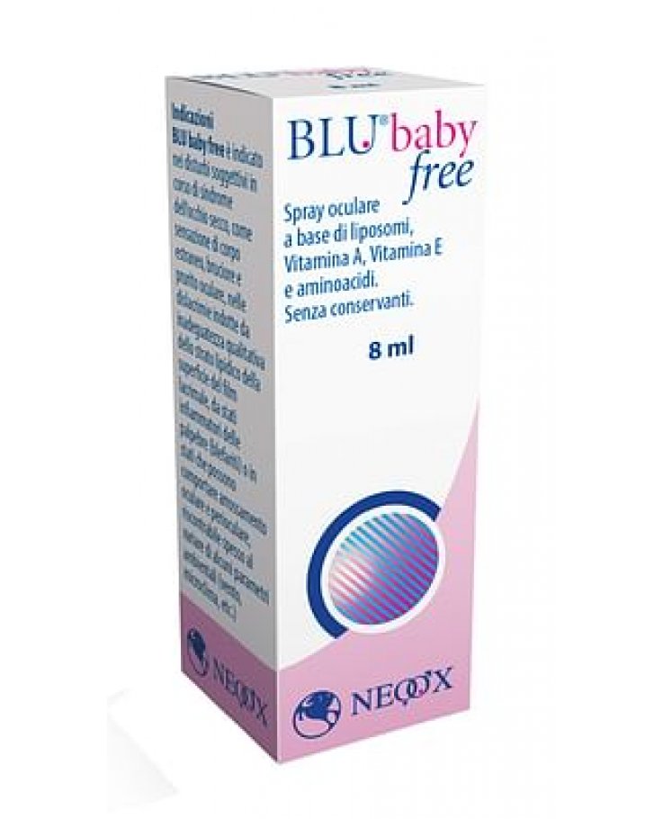 Blubaby Free Collirio Soluzione Oftalmica Spray 8 Ml
