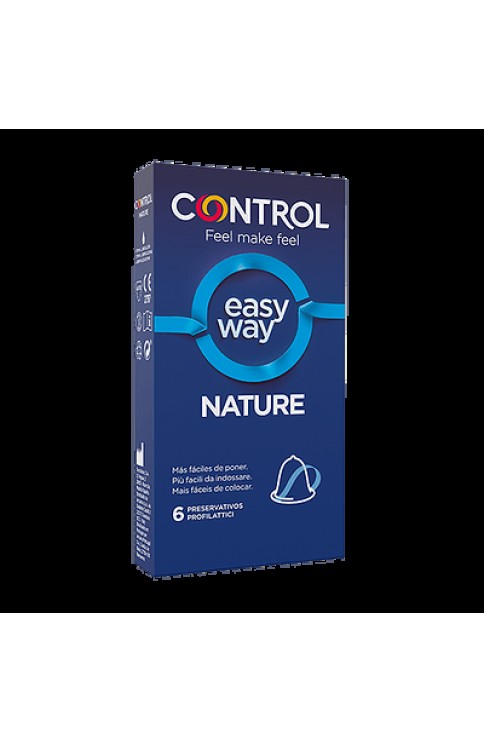 Profilattico Control New Nature Easy Way 6 Pezzi