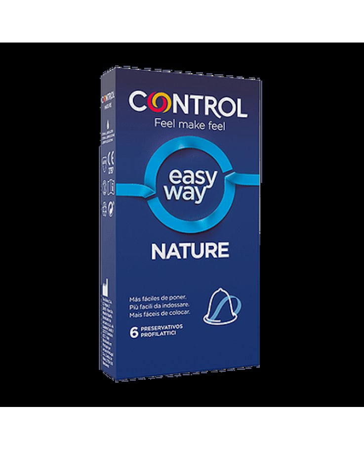 Profilattico Control New Nature Easy Way 6 Pezzi