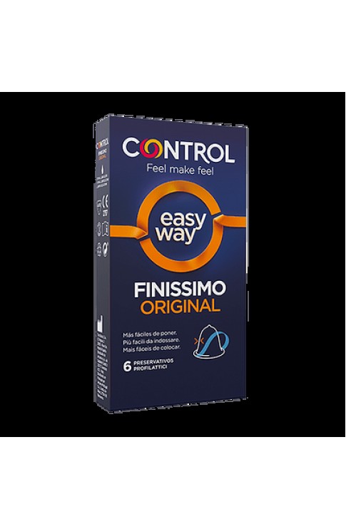 Profilattico Control Finissimo Original Easy Way 6 Pezzi