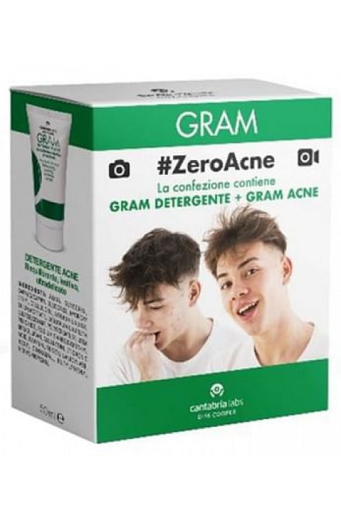 Gram Zeroacne 1 Gram Detergente 50 Ml + 1 Gram Acne 50 Ml