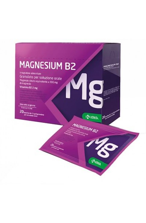 Magnesium B2 300/2mg 20 Bustine