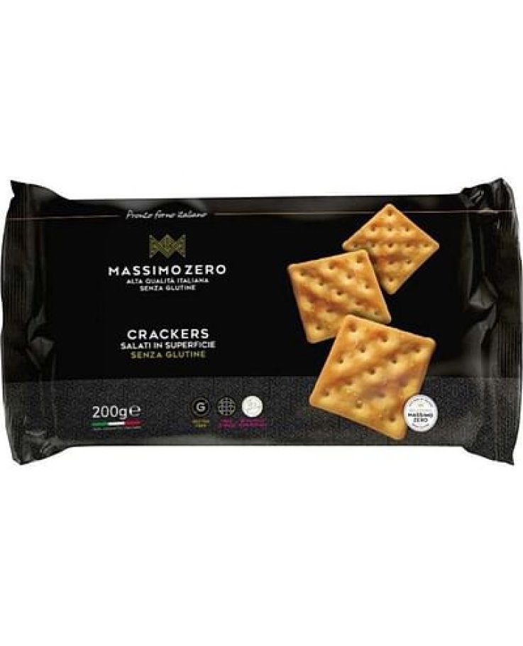 Massimo Zero Crackers Salati In Superficie 200 Ml