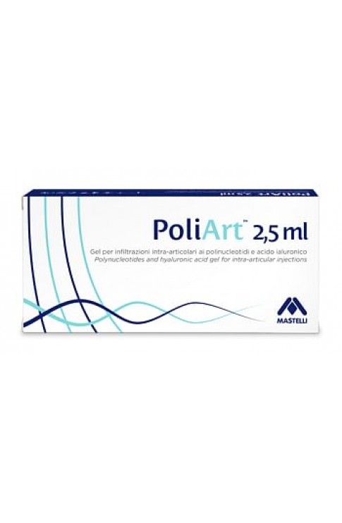Siringa Intra Articolare Poliart 20mg/Ml Acido Ialuronico 2,5 Ml