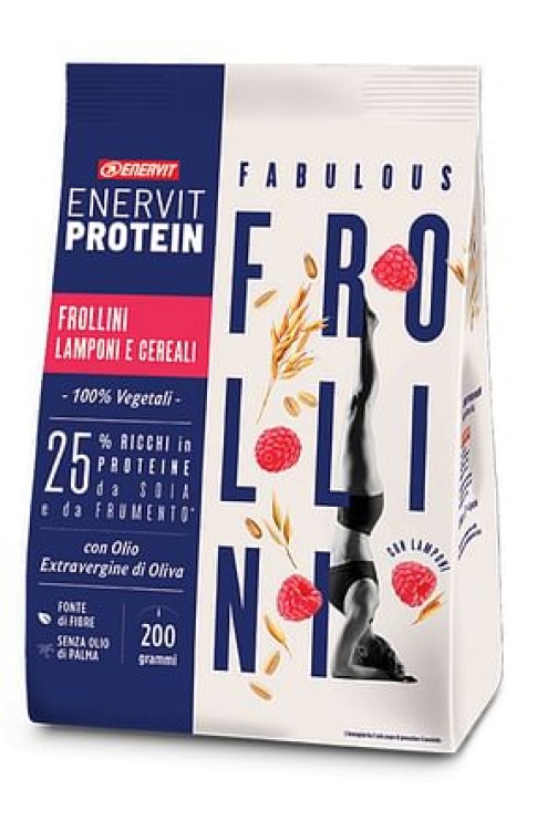 Enervit Protein Frollini Lamponi Cereali 200 G