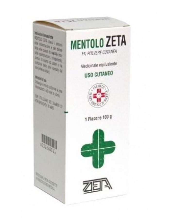 Mentolo Zeta 1% Polvere 1 Flacone 100g