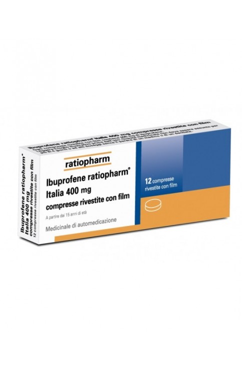 Ibuprofene Rat*12cpr Riv 400mg