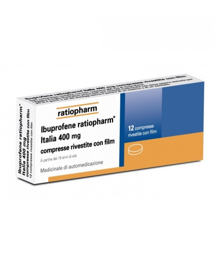 Ibuprofene Rat*12cpr Riv 400mg